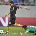 Nolito a fost aseară servant pentru colegii săi, dar a şi marcat un gol // Foto: Alex Nicodim