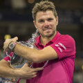 Stan Wawrinka și trofeul de la US Open // FOTO Reuters