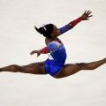 Simone Biles are un corp mai degrabă de luptătoare decât de gimnastă // FOTO: Getty Images