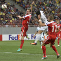 Reușita de 2-3, semnată de Săpunaru, a încins finalul partidei // FOTO Alex Nicodim