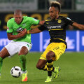 Patru goluri are Aubameyang (dreapta) în primele 4 etape // FOTO Guliver/GettyImages