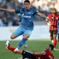 Giuliano plutește peste adversari la 3-0 cu Amkar, brazilianul marcând două goluri // FOTO Guliver/GettyImages