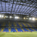 Aseară tricolorii au luat primul contact cu stadionul închis în întregime