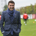Mutu a supervizat și primul său antrenament la Dinamo // Foto: Alex Nicodim