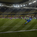 Boldrin a ratat șansa să marcheze al treilea său gol consecutiv din penalty pentru Steaua // FOTO Raed Krishan