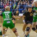 Timea Tătar are experiența grupelor, ea evoluând în Liga Campionilor pe când evolua la Baia Mare // FOTO Facebook Dunărea Brăila Oficial