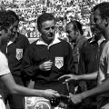 Carlos Alberto (față-n față cu Lucescu) a fost adversarul României la CM 1970. "Tricolorii" au pierdut la Guadalajara (2-3)