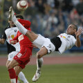 Bilica, fost la U Cluj (foto, acrobație într-un meci cu Dinamo), a jucat 8 ani în Italia (Venezia, Palermo, Brescia și Ancona). A fugit din Peninsulă după ce a lăsat gravidă o puștoaică siciliană