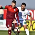 Cernat are și 14 selecții la prima reprezentativă, unde a marcat de două ori