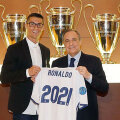 Ronaldo și-a pus ochelari pentru ocazia specială de ieri