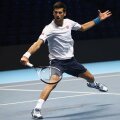 Novak Djokovici s-a antrenat cu convingere zilele acestea la Arena O2 din Londra // FOTO Guliver/GettyImages