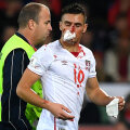 Dusan Tadici, cu fața plină de sânge // FOTO Guliver/GettyImages