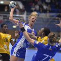 Linnea Torstensson a înscris 12 goluri pentru CSM București în acest sezon de Ligă // FOTO Cristi Preda