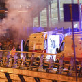 Fum, ambulanțe și morți, sâmbătă, lângă Vodafone Arena // Reuters