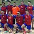 Sus de la stânga la dreapta: Dică, Ghionea, Martin Tudor, Ciocoiu, Miu
Jos de la stânga la dreapta: Paraschiv, Petre Marin, Marian Aliuță, Ogăraru