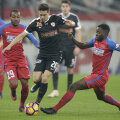 Şi duelul străinilor a fost câştigat net de Dinamo: croatul Palici i-a depăşit de fiecare dată pe brazilianul De Amorim şi congolezul Moke