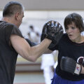 Clara Pătrugan e pasionată de multe sporturi, inclusiv de cele de contact, pe care le și practică