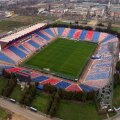 Imagine panoramică a stadionului Ghencea, unde s-a jucat ultimul meci de fotbal în 2015