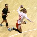 Cătălina Cioaric a
ajuns la Vâlcea în
această iarnă și a
avut o prestaţie
excelentă, aseară,
la Cluj FOTO Marius
Ionescu