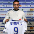 Memphis Depay, noul număr 9 de la Lyon, ar putea debuta cu Marseille duminică // FOTO AFP