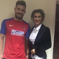 Bălașa alături de Anamaria Prodan, după oficializarea transferului la Steaua