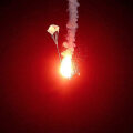 Leverkusen riscă o amendă usturătoare și chiar o etapă fără spectatori din cauza rachetelor luminoase // foto: Bild