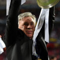 În 2014, Ancelotti cucerea cu Real ultima sa Ligă, eliminând-o în semifinale, cu 5-0 la total, chiar pe Bayern // Foto: Guliver/GettyImages