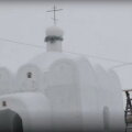 A construit o biserică din zăpadă în șase săptămâni ► Foto: notizie.delmondo.info