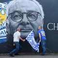 Ranieri rămâne idol la Leicester pentru fanii cărora le-a adus primul titlu în istoria de 133 de ani // FOTO Guliver/GettyImages