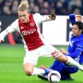 Dolberg, impresionând arbitrii cu talentul său artistic