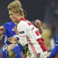 Dolberg a fost lovit joi, în Europa League, de compatrioții de la FC Copenhaga // FOTO AFP