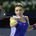 Simona Halep a avut parte de un meci greu cu Samantha Stosur