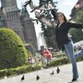 Simona Amânar în 2014, în Timișoara, orașul unde locuiește alături de familia sa // FOTO Raed Krishan
