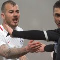 "Centralul" Cojocaru l-a eliminat pe Alibec după două "galbene" luate în interval de 6 minute