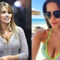 Antonella Messi (stânga) și Antonella Dybala (dreapta)