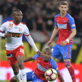 Mahlangu a marcat un gol contra FCSB în ultimul Derby de România din 2016, când "câinii" au învins cu 4-1 // Foto: Raed Krishan