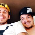 Alibec și Budescu au fost colegi de cameră la Astra // Foto Facebook