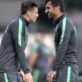 Rădoi şi Dică, în sezonul 2015-2016, pe vremea când Mirel era antrenorul principal al FCSB-ului /FOTO: ALEX NICODIM