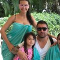 Mutu în Republica Dominicană săptămâna aceasta, alături de actuala soție, Sandra, și de fiicele sale din a doua căsătorie, Maya și Adriana