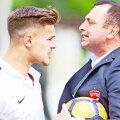 Răduţă (dreapta) taie și spânzură în sectorul juvenil dinamovist