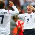 Rooney sărbătorind un gol la națională în 2006, pe când avea doar 20 de ani. foto: reuters