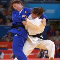 Corina Căprioriu pe tatami la Jocurile Olimpice de la Londra, acolo unde a obținut argintul // FOTO: Raed Krishan