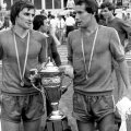 Nicolae Tilihoi și Aurel Țicleanu // Foto: Gazeta Sporturilor