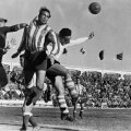 Fotografie de epocă din 1952 cu Atlético Tetuán jucând contra Santander // Foto: El Pais