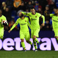Philippe Coutinho a marcat în Levante - Barcelona // FOTO: Guliver/GettyImages