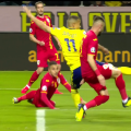 Golul de 1-0 // Captură Pro TV