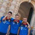 Naționala României se plimbă prin Valletta, Malta FOTO: frf.ro