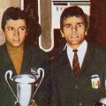 Ion Panțâru (stânga) și Dumitru Focșeneanu (dreapta)