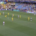 FOTO: Captură TVR // Ionuț Radu salvează România U21