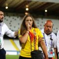 Iubita lui Cristi Manea, victima unor incidente violente în tribună la meciul cu Franța U21